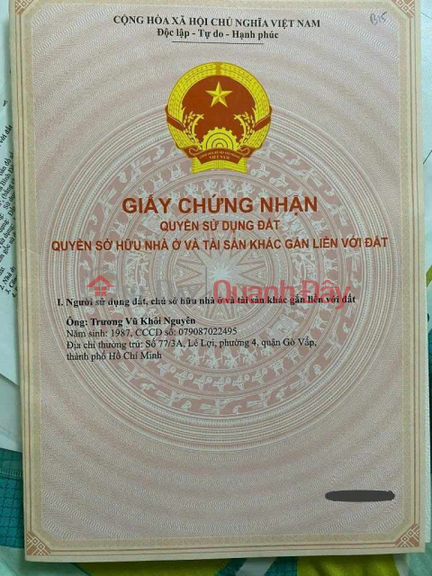 cần bán đất thổ TP gò Công. (HUNGKHANH-184713826)_0