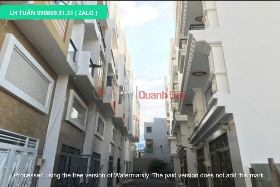 Reduced 1.2 Billion - Phu Nhuan - Nguyen Cong Hoan Social House 70m2, 3 Floors - 1 unit away from truck alley Sales Listings