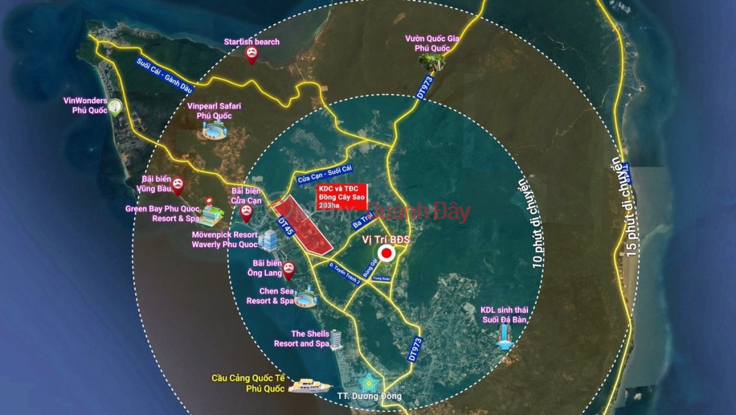 Land for sale in Cua Duong, Phu Quoc, Kien Giang, 2.5 billion, 500m2, contact 0832865116 Sales Listings