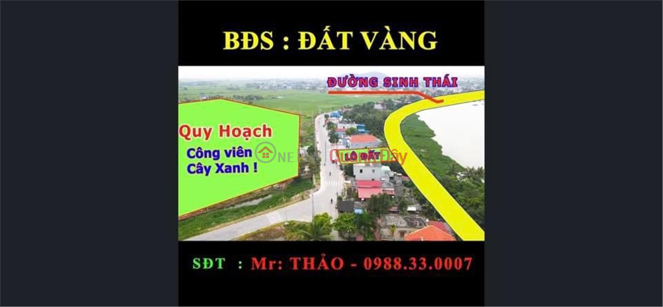 BEAUTIFUL LAND - GOOD PRICE - Prime Location - Quick Sale Land Lot In Kien Thuy-Hai Phong Vietnam | Sales đ 4.6 Billion