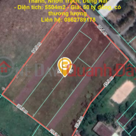 Owner offers to sell 5500m2 of great potential residential land in Vinh Thanh, Nhon Trach, Dong Nai _0