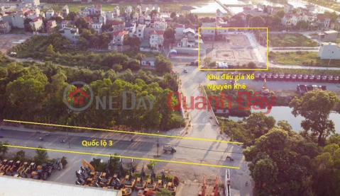 ️ AUCTION LAND X6 NGUYEN KHE - NEXT TO QL3 - NEXT TO DAO RIVER - 80M - 2 OPEN _0