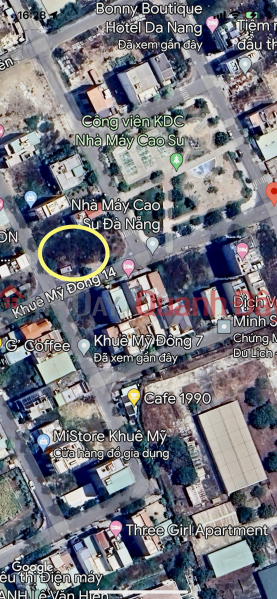 ANGLE Plot - URGE SALE OF LAND FOR 2 FACES KHUE MY DONG 14 - KHUE MY DONG 7- NGUYEN HANH SON Sales Listings