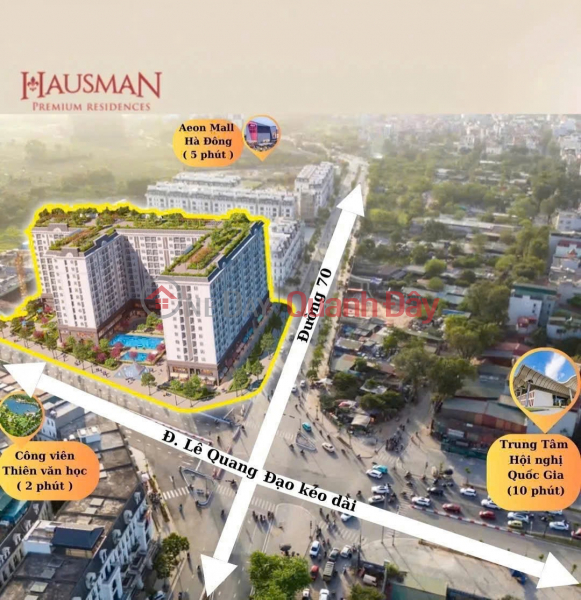 Bán chung cư chính chủ - Dự án Hausman Premium Residences - Khởi nguồn giá trị sống vượt thời gian, Việt Nam | Bán, đ 7,82 tỷ