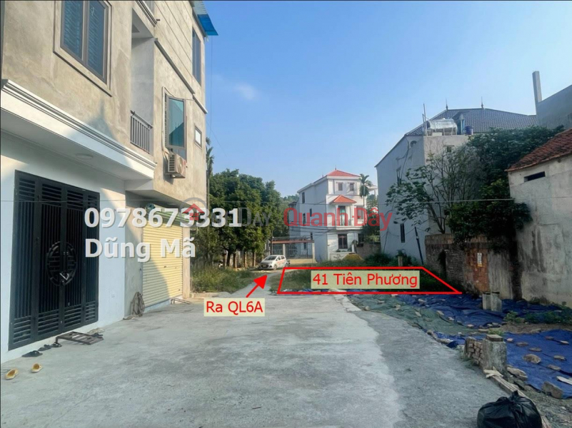 OWNER SELLS 41M2 LAND LOT IN TIEN PHUONG-CHUONG MY Sales Listings