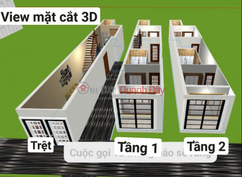 đ 3.4 Billion, BINH THANH HOUSE - FOR INVESTORS. Just over 3 billion - Area of 44 m2 recognized enough.