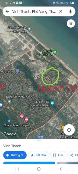 Property Search Vietnam | OneDay | Residential, Sales Listings OWN A LOT OF LAND NOW IN RESIDENTIAL PLANNING AREA, Vinh Thanh commune, Phu Vang district, Thua Thien Hue province