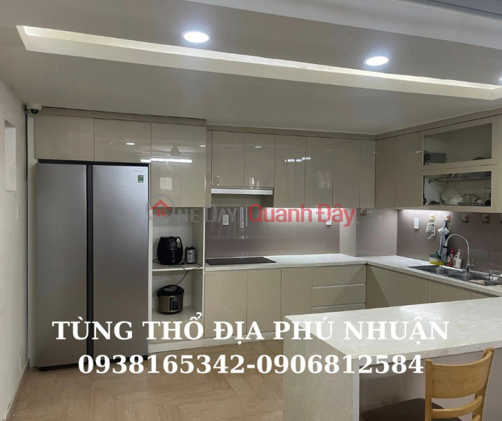 BÁN NHÀ HẺM XE HƠI PHÚ NHUẬN,BIỆT THỰ HỒ BIỂU CHÁNH 82M2 5 TẦNG FULL NỘI THẤT NHỈNH 17 TỶ. Niêm yết bán