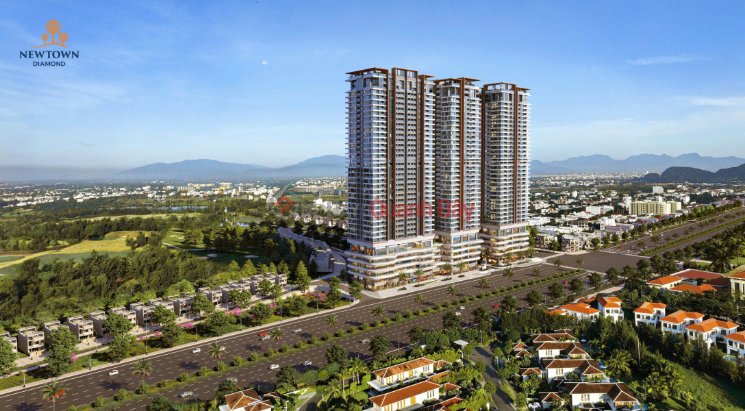 Bán căn hộ 2PN view biển dự án Newtown Diamond Đà Nẵng chỉ 4,3 tỷ Niêm yết bán