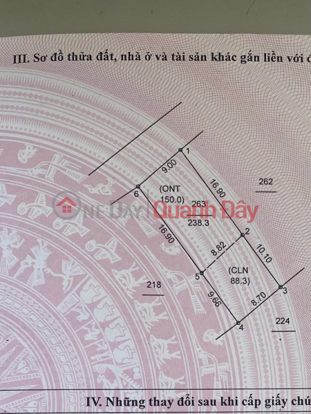 OWNER SELLS BEAUTIFUL HOUSE - GOOD PRICE, needs to quickly sell a plot of land in a prime location in Phu Xuyen district. | Vietnam | Sales, đ 3.81 Billion