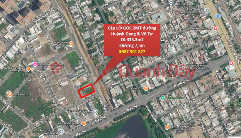 Land for sale: Corner plot with 2 street frontages on Huynh Dang Street. _0