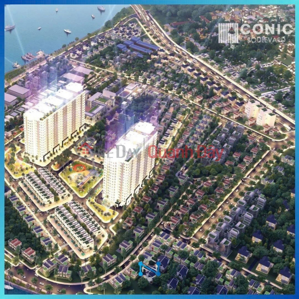 Apartment 86m2 Conic Boulevard Binh Chanh 2 bedrooms River view Sales Listings