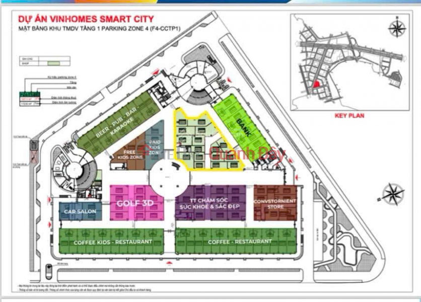 Property Search Vietnam | OneDay | Residential, Sales Listings Owner needs to sell business premises in commercial center Parking Zone 4 Vinhomes Smart City