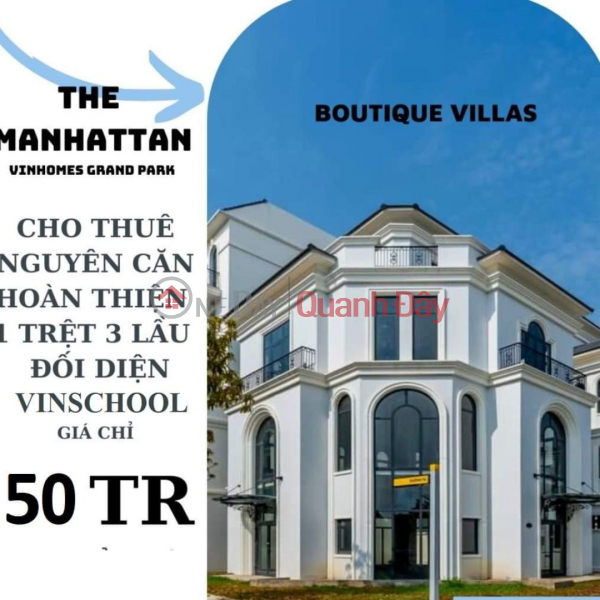 Property Search Vietnam | OneDay | Residential | Rental Listings | Floor plan to receive house before Tet, bill after Tet base shop and commercial townhouse Vinhomes Grand Park PT.Thu