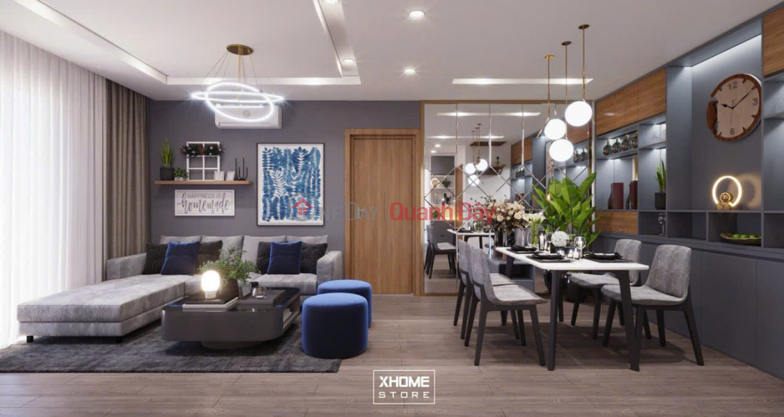 Urgent sale of a 2-bedroom, 81m2 apartment in Seasons Avenue, S2 building, pool view, fully furnished, great price at only 6.x billion VND. Vietnam, Sales đ 6 Billion