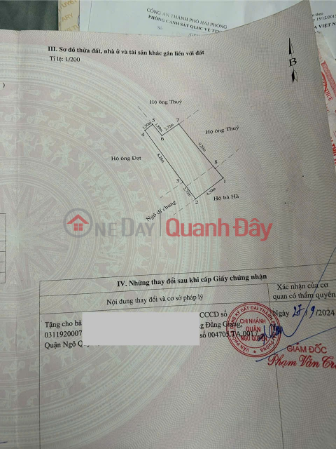 PRIVATE HOUSE FOR SALE BY OWNER - GOOD PRICE - Nam Phap 1, Gia Vien Ward, Ngo Quyen District, Hai Phong _0