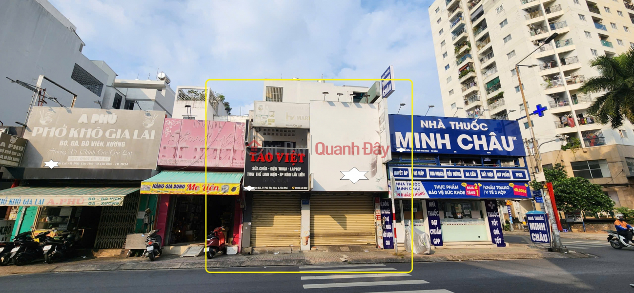 Property Search Vietnam | OneDay | Residential, Rental Listings, House for rent on Vườn Lài street, Tân Phú district, 43m² - near intersection and apartment building - 18 million VND.