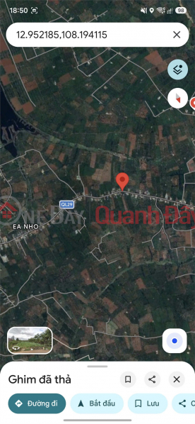HÓT - Lô Đất Đẹp - Giá Đầu Tư Cần Bán Tại Thôn 2 , quốc lộ 29, Xã Ea Ngai, Krông Búk, Đắk Lắk, Việt Nam | Bán đ 6,75 tỷ