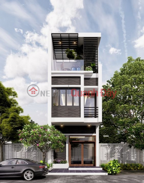 3.5-storey house for sale in the center of tourist street Duong Tu Minh street (10.5) close to Nghinh Lake, Son Tra. _0