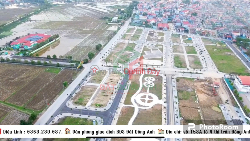 Đấu giá Thụy Lâm LK4 Tổ chức vầo sáng nay ngày 31/3/2024 Việt Nam, Bán đ 3,33 tỷ