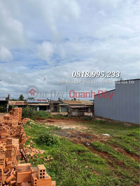 Owner For Sale Pair of Rare Land Lots 280m2 Width 12m Krong Nang Dak Lak Administrative Center _0
