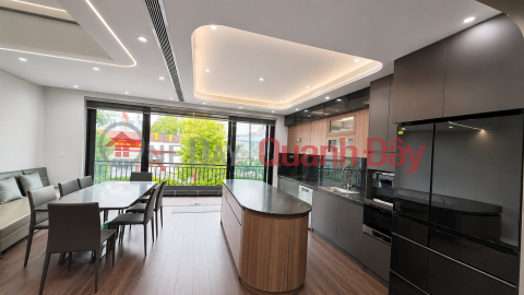 nhà đẹp khu vực Bồ Đề, 80m x 6 tầng, mặt tiền 6m, gara 4 ôtô, full nội thất _0