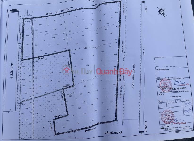 Property Search Vietnam | OneDay | , Niêm yết bán | CHỦ CẦN BÁN 1,7ha SKC LÀM KHU DU LỊCH NGHỈ DƯỠNG-CÂY XĂNG-TRẠM DỪNG CHÂN