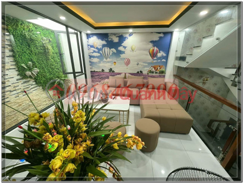 [DISTRICT 7] HUYNH TAN PHAT BEAUTIFUL 4-FLOOR HOUSE SYNCHRONOUS HOUSE AREA - INDOOR BEDROOM CAR - FULL LUXURY INTERIOR _0