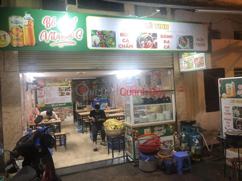 Sang nhượng cửa hàng bún cá chấm Ngõ 2 Ao Sen, Mộ Lao, Hà Đông Niêm yết cho thuê