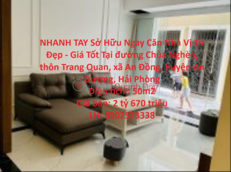 QUICKLY Own A House With Nice Location - Good Price In TRANG QUAN-AN DONG Sales Listings