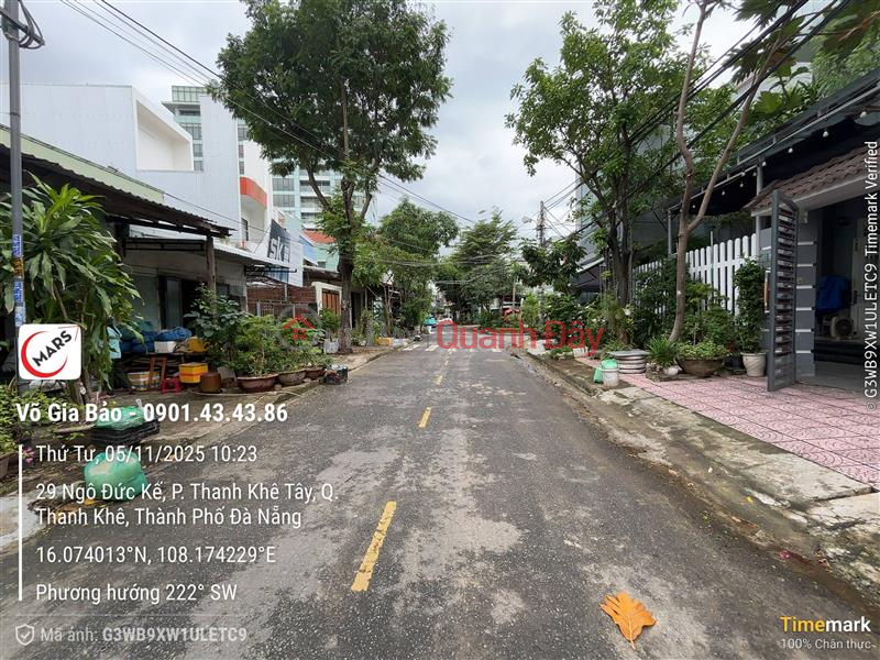 Bán nhà 3 tầng mặt tiền Thanh Khê, Đà Nẵng. Niêm yết bán