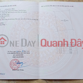 OWNER'S LAND - GOOD PRICE - Auctioned Land Lot in the Center of Ba Sao Town, Kim Bang - Ha Nam _0