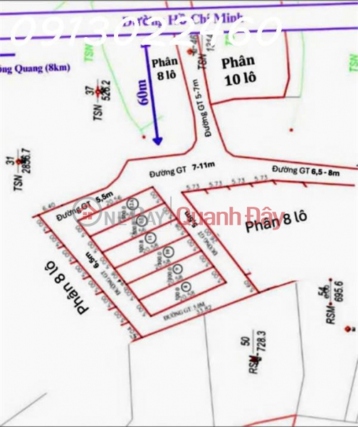 SELLING 6 PLOTS OF LAND WITH 2 AND 3 FRONTAGES IN TU VU COMMUNE, THANH THUY DISTRICT, PHU THO PROVINCE Sales Listings