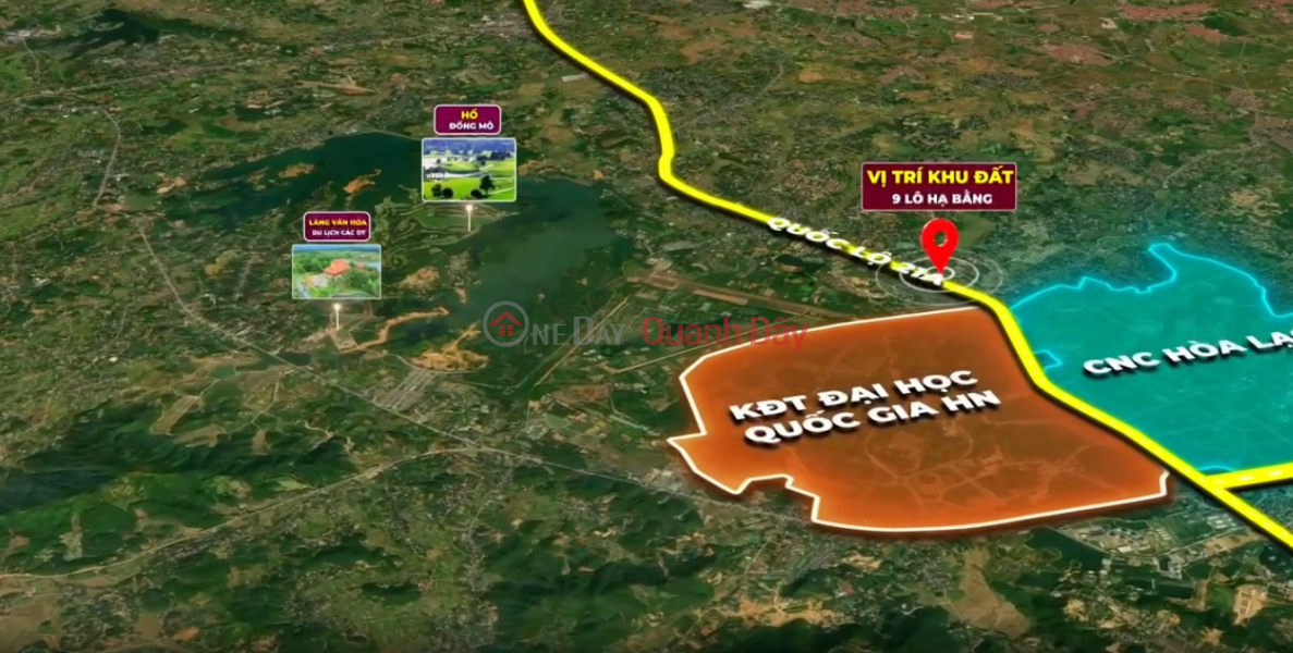 đ 4 tỷ | Bên em mở bán 9 lô đất ở tại thôn Linh Sơn, xã Hạ Bằng, Khu vực Bình Yên, Thạch Thất, HN