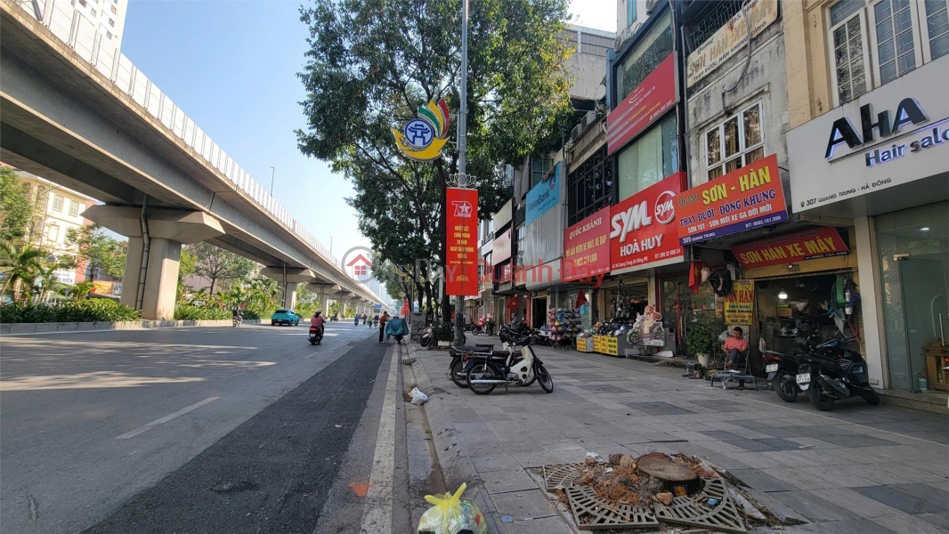 5-storey house on Quang Trung Street, Ha Dong. 5m frontage, great for business. Price only 15.x billion Sales Listings