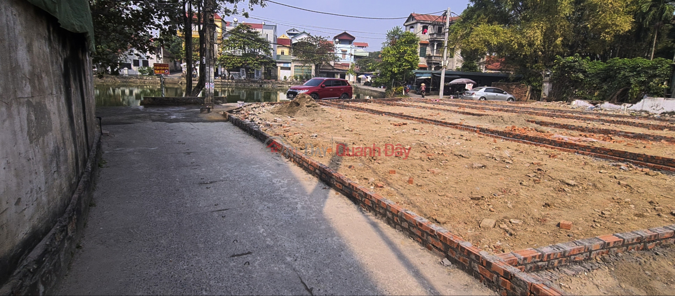 Land for sale on Gia Luong Lake (Gia Loc communal house),Viet Hung commune, Dong Anh, Hanoi, 75m2, tax free Sales Listings