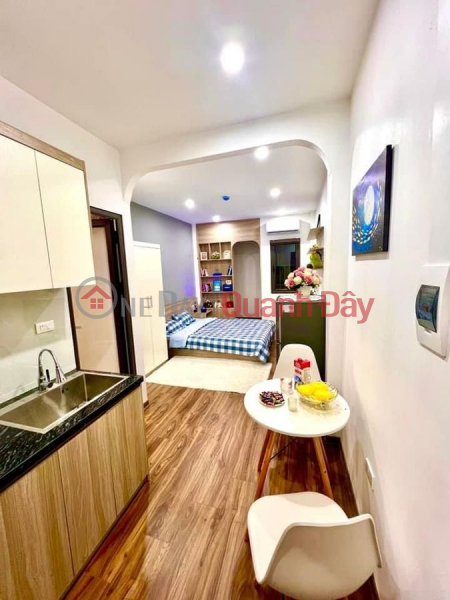 Quan Hoa Cau Giay mini apartment building for sale 60m2 x 7 floors elevator 12 self-contained rooms fully furnished Sales Listings