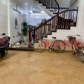 House for sale in Kim Giang, 46m2 x 5 floors, price only 8.15 billion VND, very wide and airy alley, ready to move in. _0