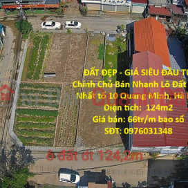 ĐẤT ĐẸP - GIÁ SIÊU ĐẦU TƯ Chính Chủ Bán Nhanh Lô Đất Đẹp Nhất tổ 10 Quang Minh, Hà Nội _0