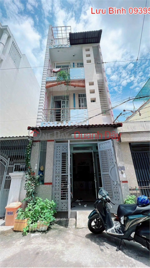 Cheap Bao house Binh Hung Hoa, Binh Tan, AEON - Alley 7m, 4 floors, 4.65 billion VND _0