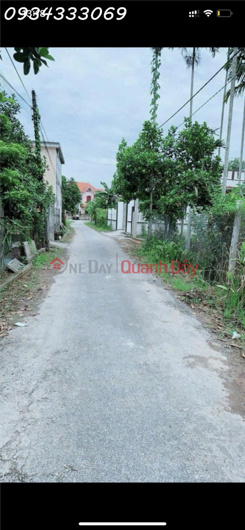 Hoa Nghia Land Plot for Sale - Duong Kinh - Hai Phong. The location of the land lot is on the 6mt wide TDP asphalt road at intersection 4 402 _0