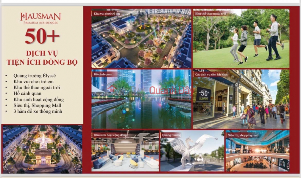 Property Search Vietnam | OneDay | Nhà ở, Niêm yết bán Bán chung cư chính chủ - Dự án Hausman Premium Residences - Khởi nguồn giá trị sống vượt thời gian