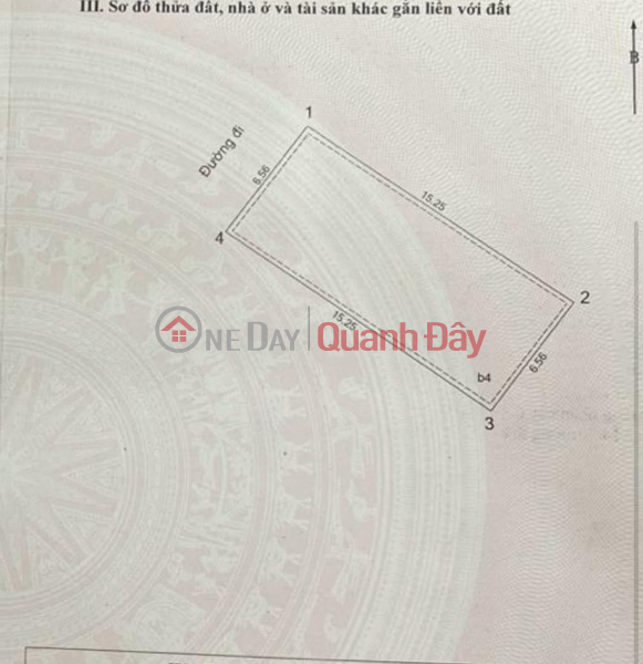 Phân Lô Ôtô tránh Lê Văn Lương 100m2, 4Tầng,Mặt tiền 6.6m 32 Tỷ, Sổ có hoàn công | Việt Nam Bán đ 32 tỷ