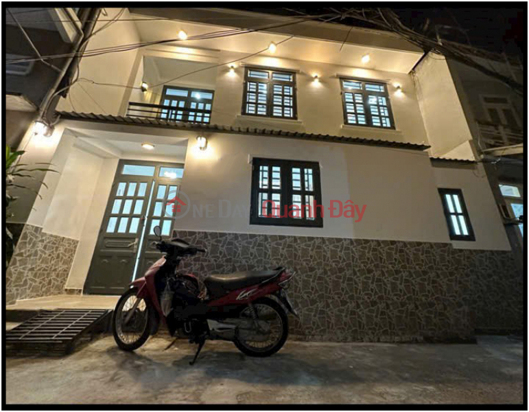 Beautiful cheap house 8 x 7m 1 ground floor 1 floor No Trang Long Street, Binh Thanh Dist, Ho Chi Minh City Sales Listings