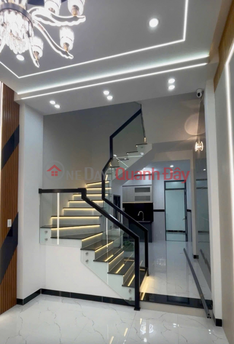 NEWLY COMPLETED 3-STORY HOUSE FOR SALE IN HA THANH 2 AREA - QUY NHON CITY. CODE: _0