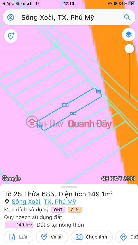 OWNER Urgently Sells Land Plot - PRIVATE BOOK - In Phu My Town, Ba Ria Vung Tau _0
