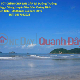 ĐẤT ĐẸP – GIÁ TỐT CHÍNH CHỦ BÁN GẤP Tại Xã Ngọc Vừng, Huyện Vân Đồn, Quảng Ninh _0