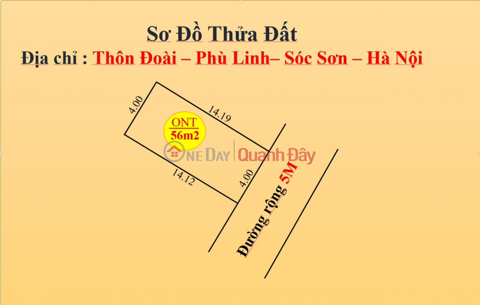 đ 25 triệu, HÀNG NÓNG BỎNG TAY GIÁ FO, BÁN ĐẤT TẠI THÔN XUÂN ĐOẠI, PHÙ LINH, SÓC SƠN, HÀ NỘI.