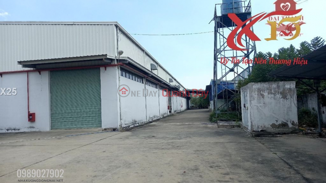 Property Search Vietnam | OneDay | Văn phòng / Bất động sản Thương mại Niêm yết bán Bán nhà xưởng 2 mặt tiền đường nhựa KCN Nhơn Trạch, Đồng Nai
