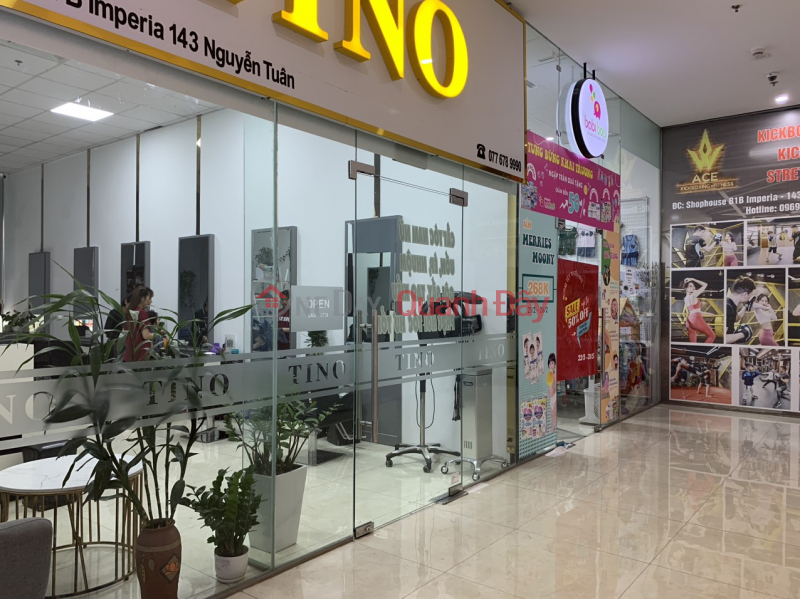 Cho thuê shophouse tầng 1 chung cư Imperia Garden 203 Nguyễn Huy Tưởng/143 Nguyễn Tuân Thanh Xuân Niêm yết cho thuê